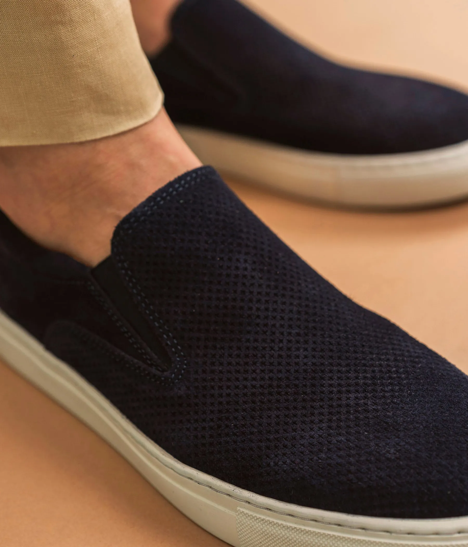 Homme Bocage Baskets>SLIP-ON FIRMIN MARINE