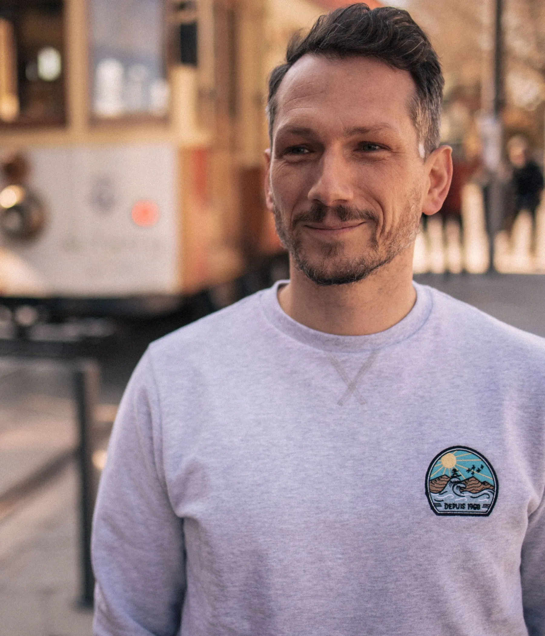 Homme Bocage Vêtements>SWEAT HATEJA GRIS