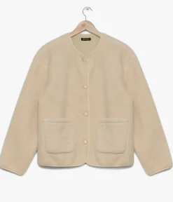 Femme Bocage Vêtements>VESTE HELMA ECRU