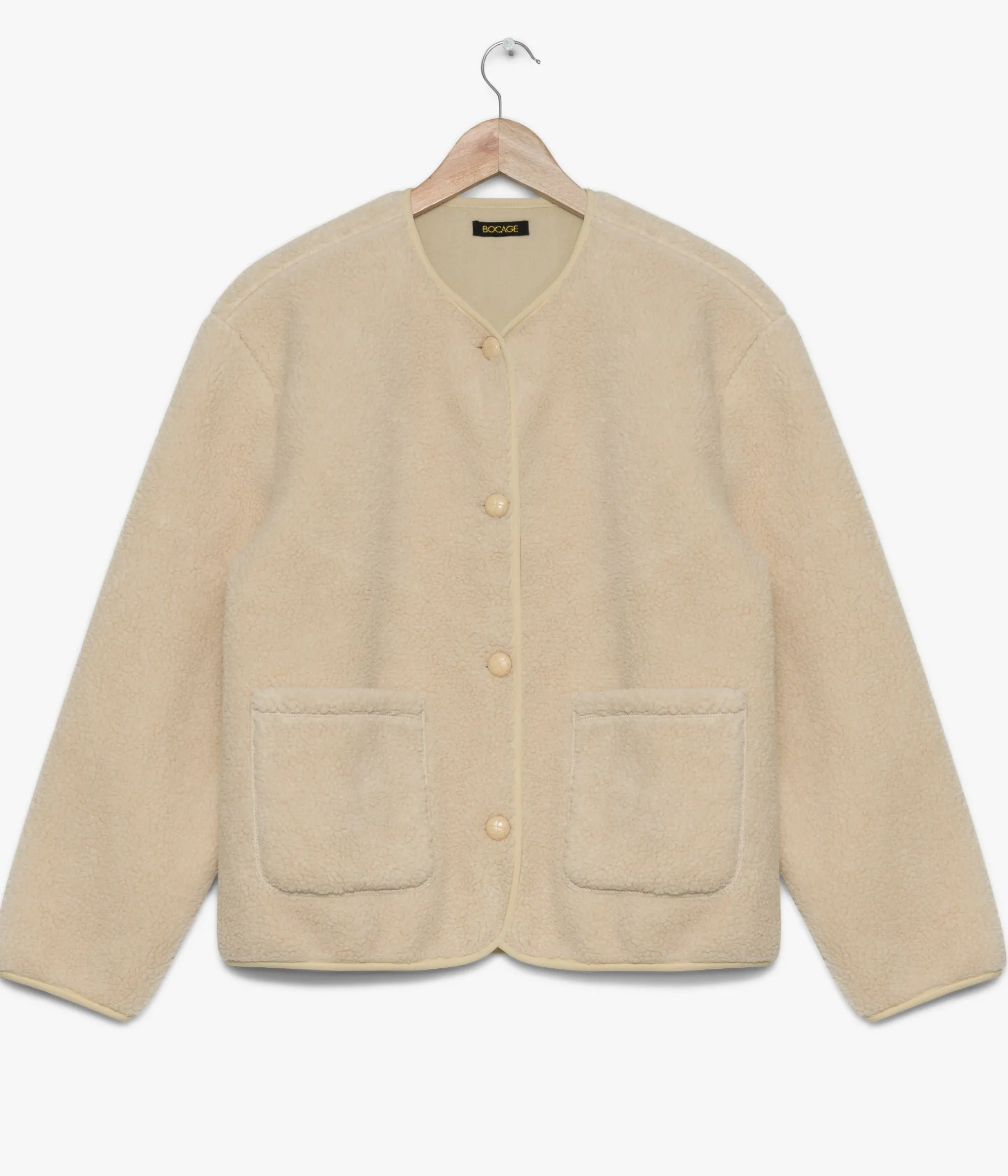 Femme Bocage Vêtements>VESTE HELMA ECRU